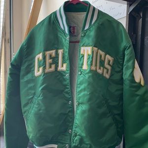 Vintage Boston Celtics Coat